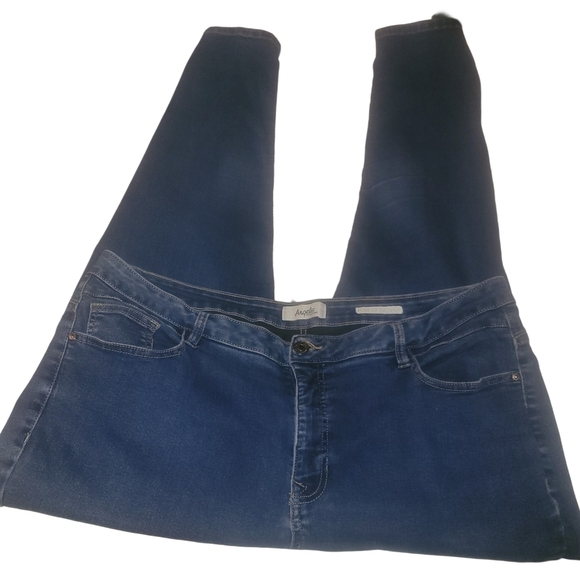 Angels Denim - Womens Push Up Skinny Jeans 22W